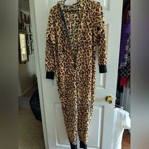 Totally Pink Leopard Print Onesie